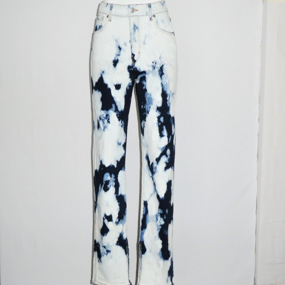 Superdown REVICE ACID WASH HIGH RISE JEANS -SZ 27